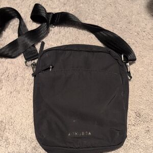 Athleta Charcoal Messenger Bag